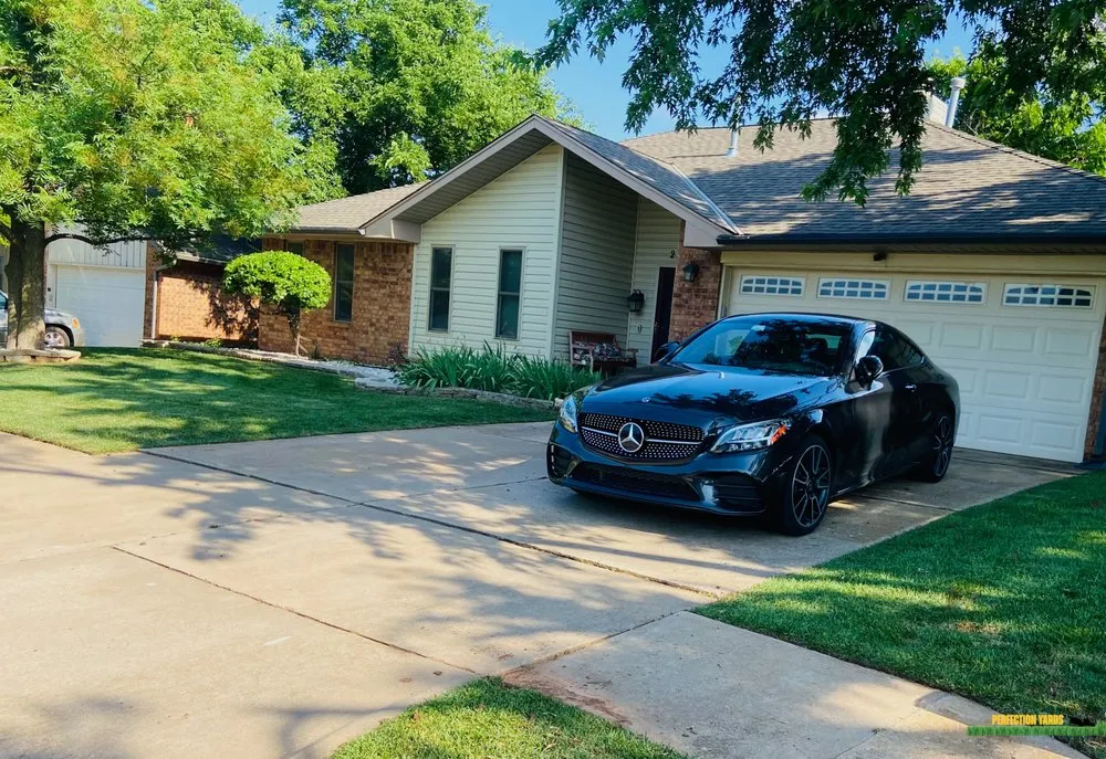 Expert lawn mowing service in Edmond, OK by Perfection Yards Landscaping