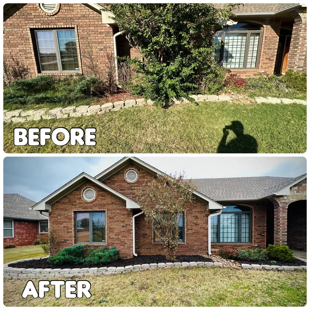 Expert yard cleanup service for homes across Edmond, OK - Perfection Yards Landscaping