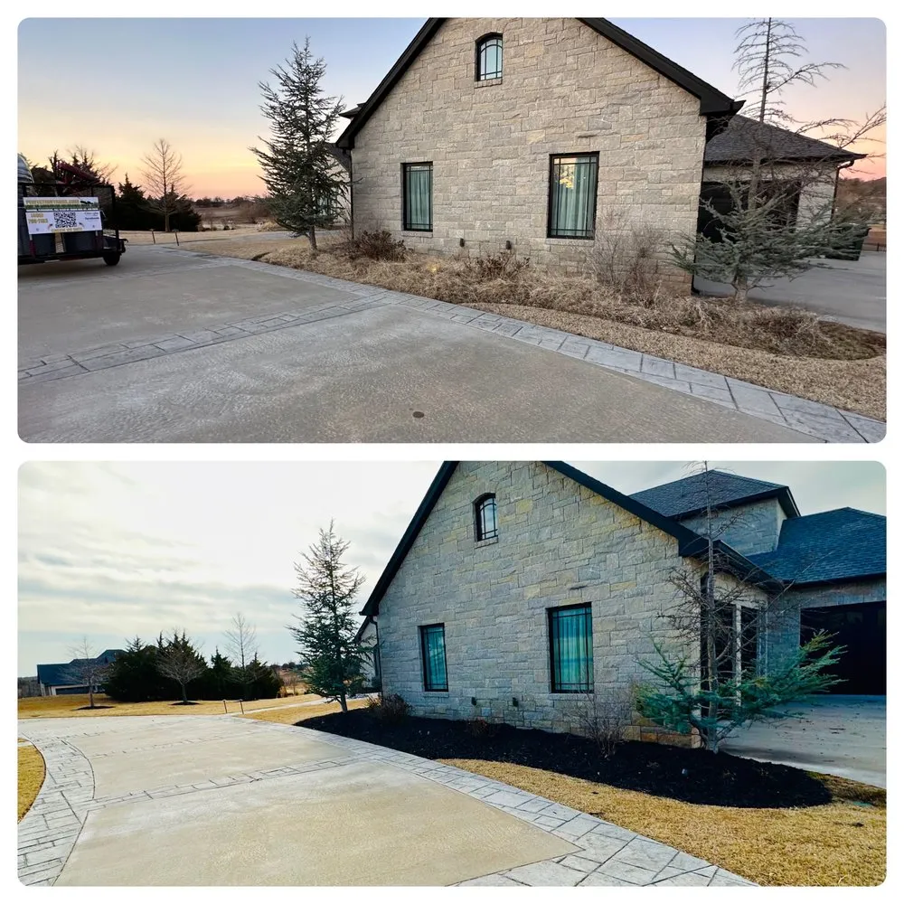 Reliable lawn mowing service for residential properties across Edmond, OK - Perfection Yards Landscaping