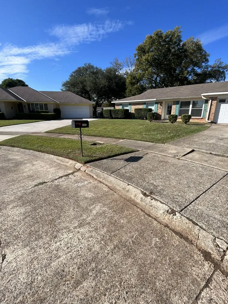 Top-rated landscape installation with custom design in Bossier City, LA by Perfective Lawn Care Service