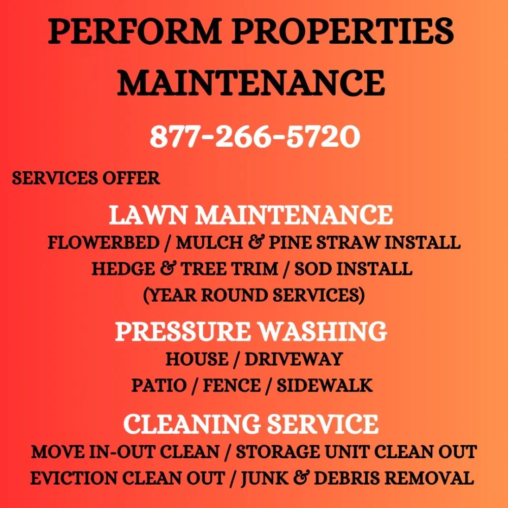 Local residential landscaping in Gonzales, LA - Perform Properties Maintenance