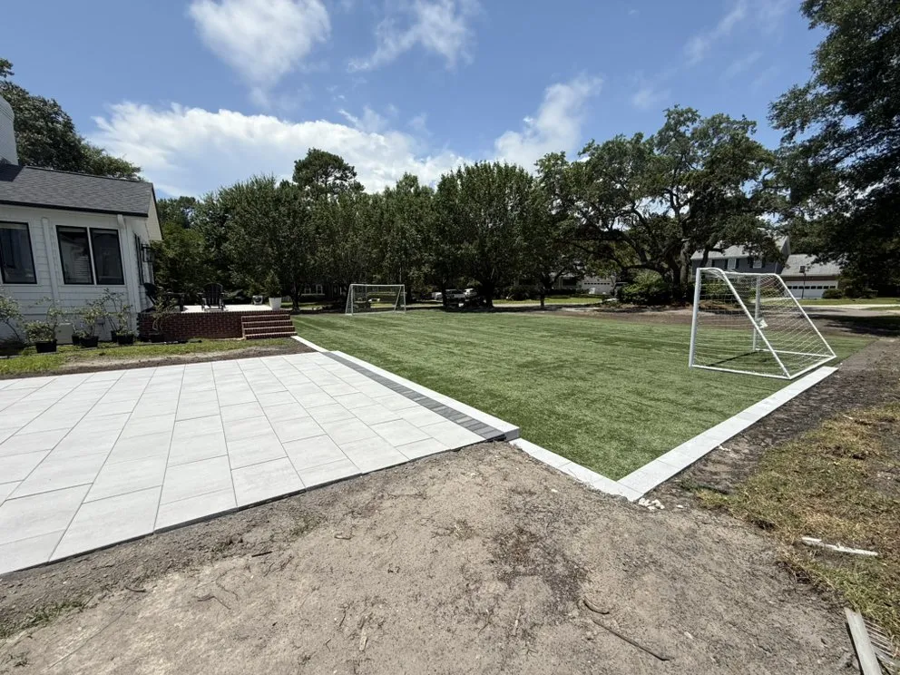 Professional residential landscaping for homes in Pink Hill, NC by Performance Hardscapes