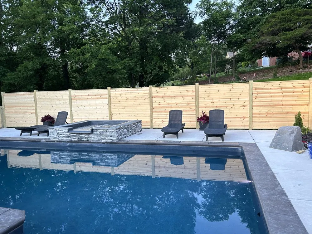 Custom yard maintenance with custom design in Concord, NC by Performance Property Managment