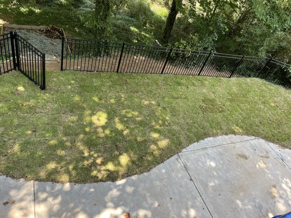 Custom garden landscaping in Belmont, NC - Perkins Grading