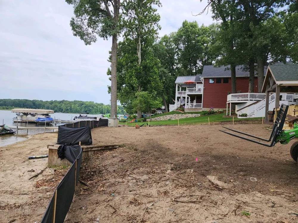 Custom residential landscaping in Kalamazoo, MI by Perkins Lawn Care