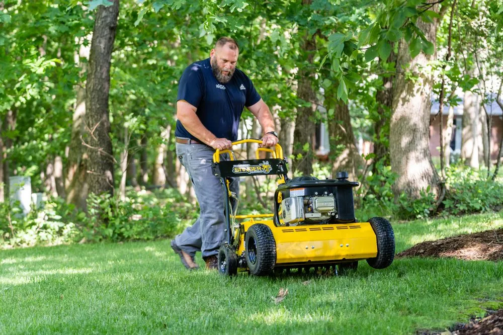 Professional garden landscaping with custom design in Dunlap, IL by Perring Landscape Services