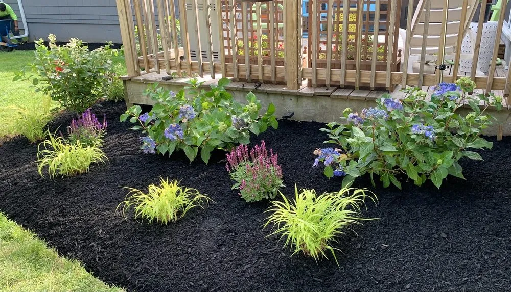 Custom lawn mowing service in Holden, MA by Perrone Landscaping