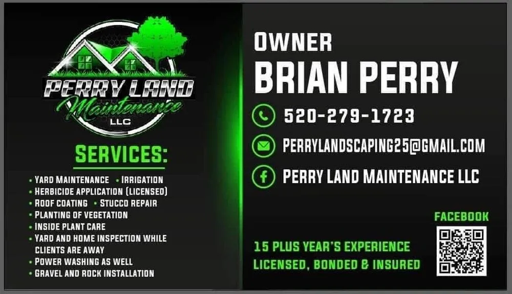 Local lawn care service in Amado, AZ - Perry Land Maintenance