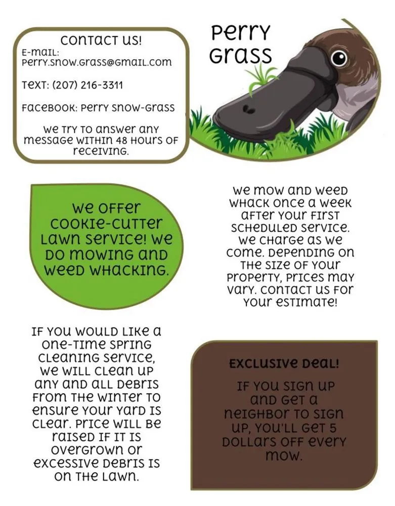 Custom landscaping services in Wells, ME - Perry Snow & Grass