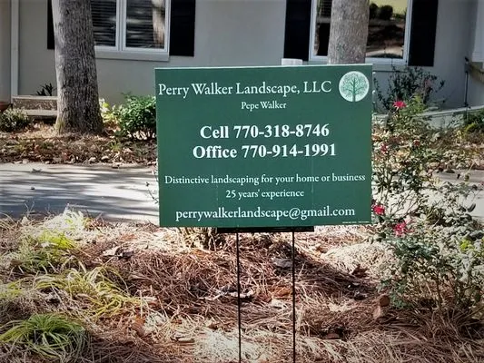 Perry Walker Landscape Logo