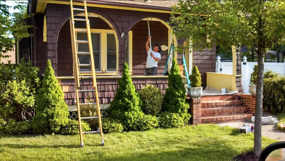 Affordable garden landscaping for residential properties in Bohemia, NY by Perrys Home Services