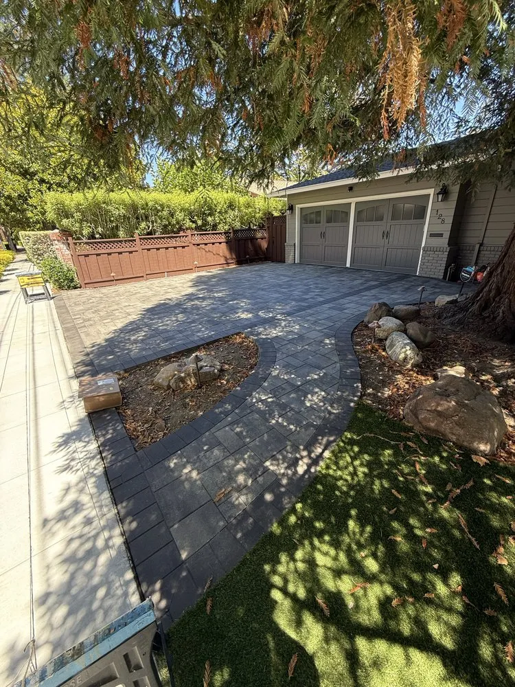 Local landscape installation in Sunnyvale, CA by Perry's Landscape Design