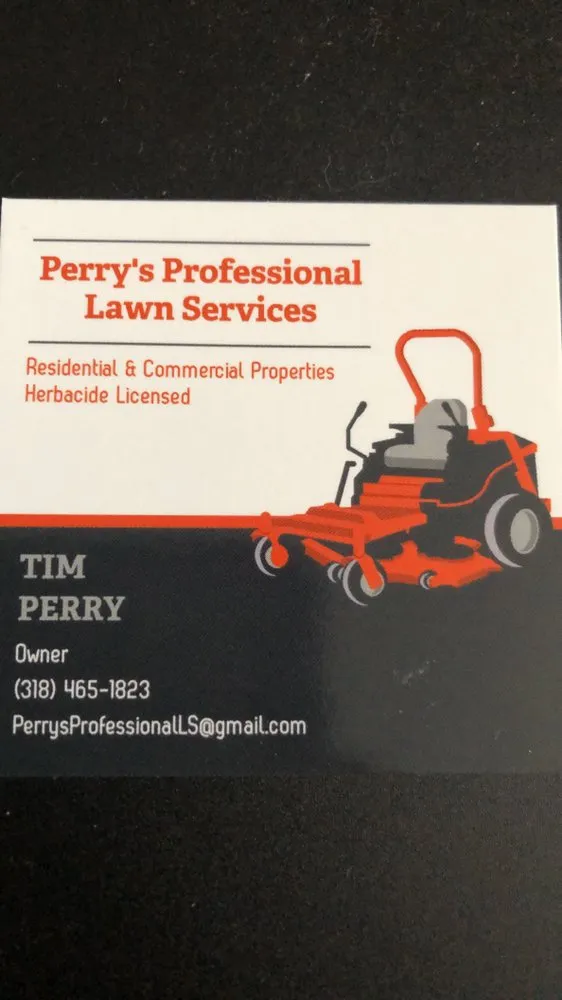 Local landscaping services in Plain Dealing, LA - Perrys professional lawn service