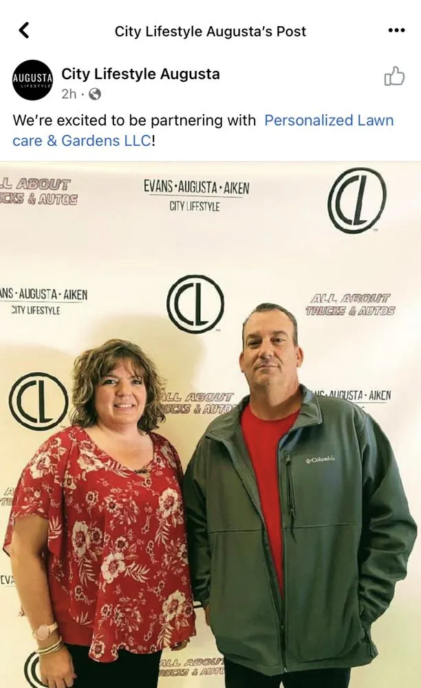 Custom yard maintenance for beautiful yards in Evans, GA by Personalized Lawn Care & Gardens