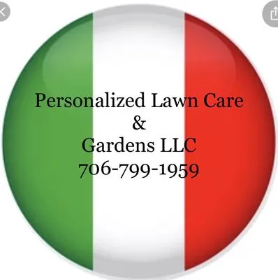 Personalized Lawn Care & Gardens Logo