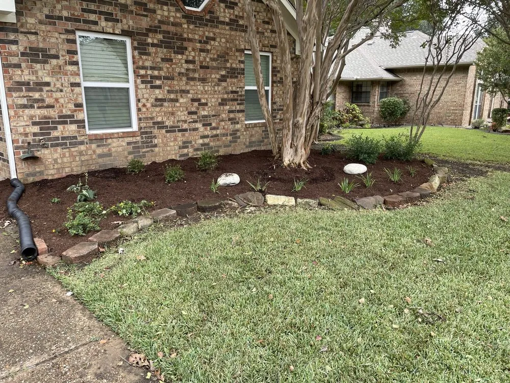 Local landscape installation in Rockwall, TX - Perspectiv Gardens