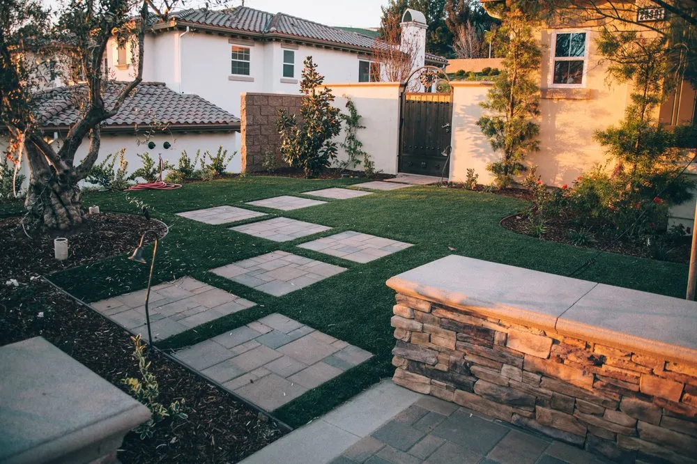 Custom yard maintenance in Chino, CA by Perspective Landscaping