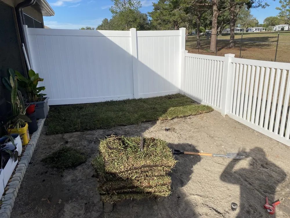 Custom residential landscaping in Spring Hill, FL by Persuasive lawn care and pressure washing