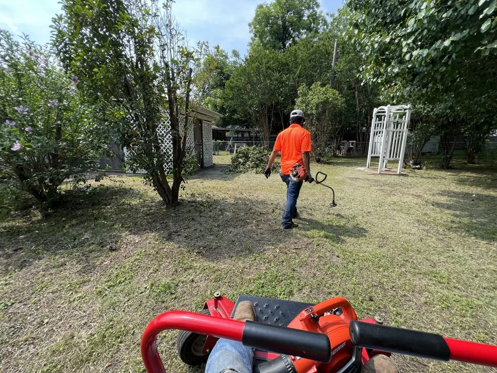 Custom landscape installation for homes across Grand Prairie, TX - Pesina Landscaping