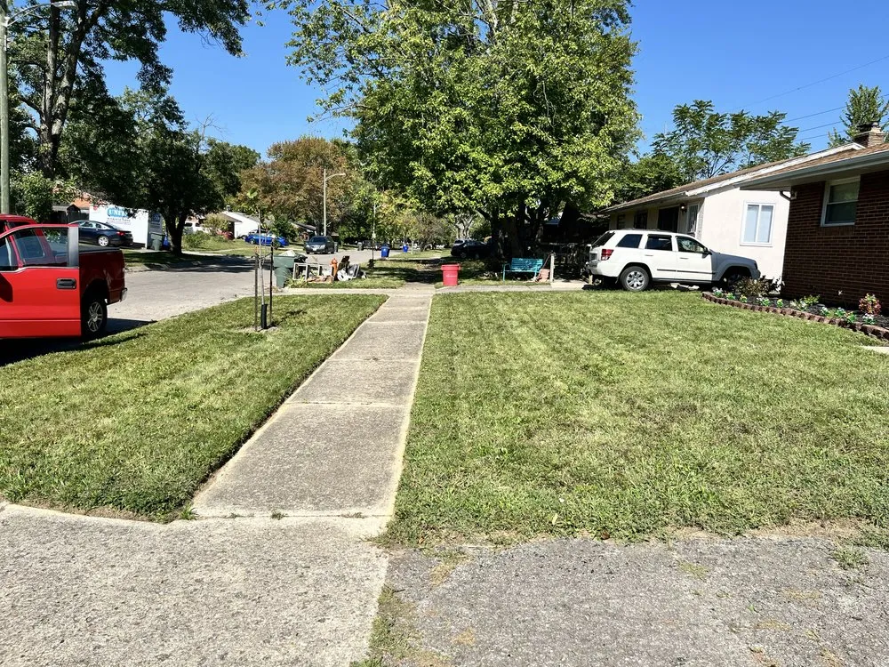 Professional yard cleanup service in Whitehall, OH by Pesos Lawn Care
