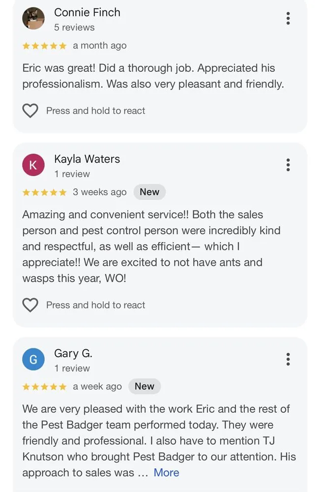 Trusted outdoor landscaping experts serving Chippewa Falls, WI - Pest Badger