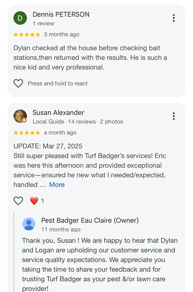 Affordable landscaping services in Chippewa Falls, WI - Pest Badger