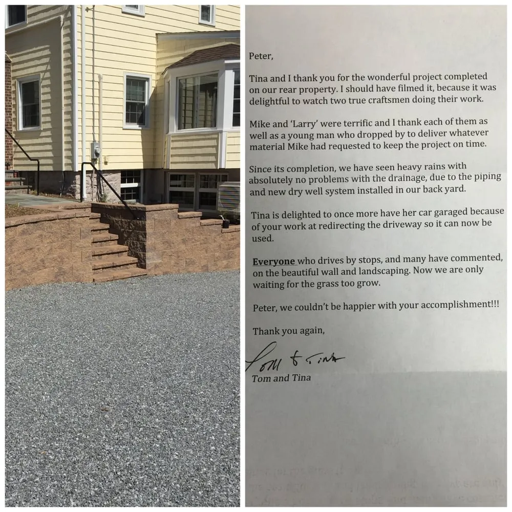 Reliable landscape installation in Harrison, NY by Peter A Navarra Landscaping