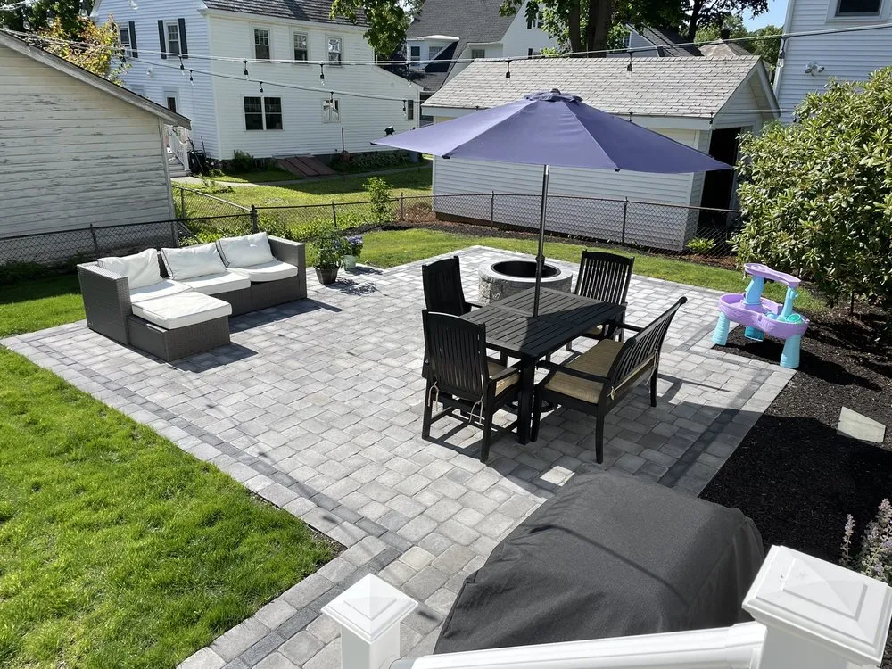 Expert garden landscaping near you in North Andover, MA by Peter Breen Bark Mulch