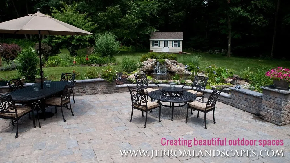 Local landscape installation in Pipersville, PA by Peter Jerrom Landscapes