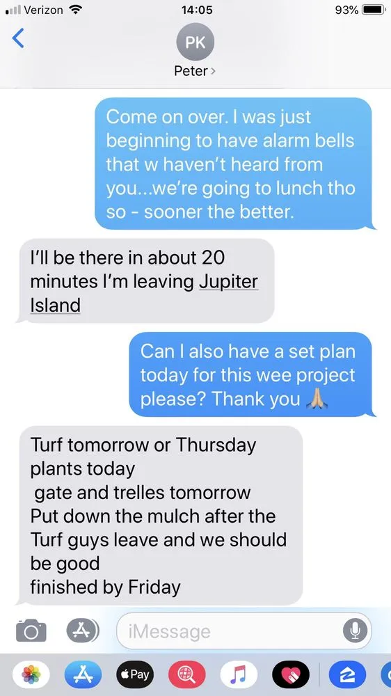 Reliable yard cleanup service in Jupiter, FL by Peter Kutsukos Landscape