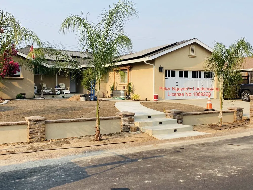 Custom outdoor landscaping in Sacramento, CA by Peter Nguyen's Landscaping