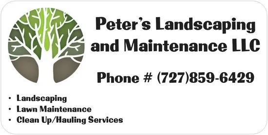 Peter's Landscaping and Maintenance Logo