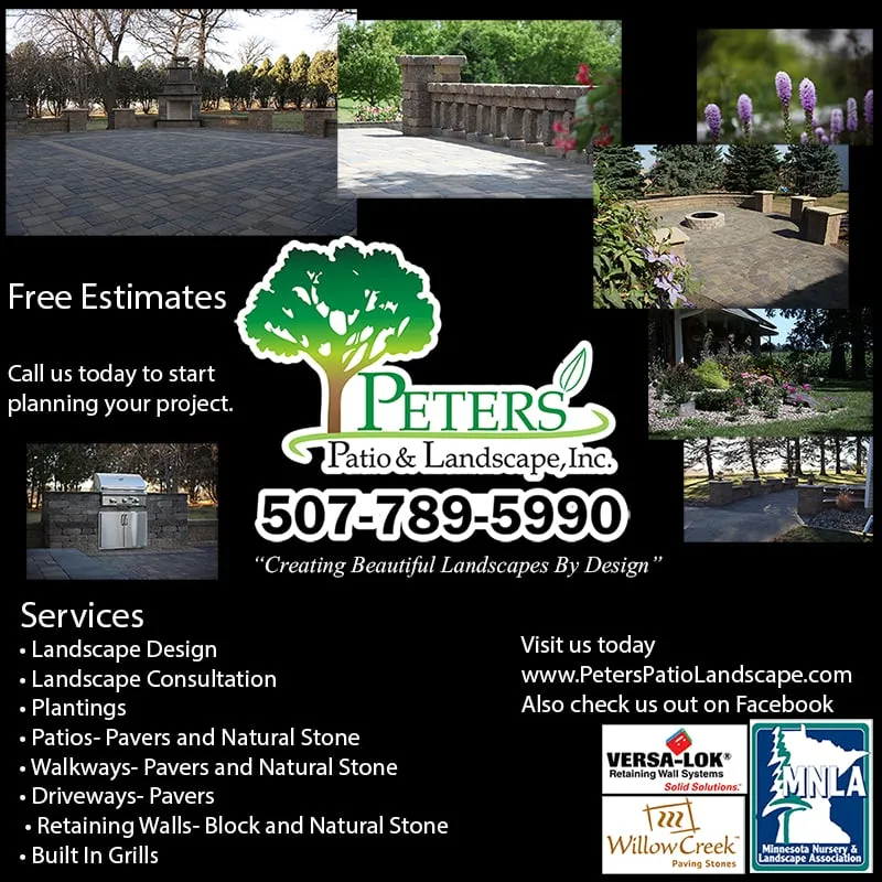 Top-rated lawn care service in Kenyon, MN by Peters' Patio & Landscape