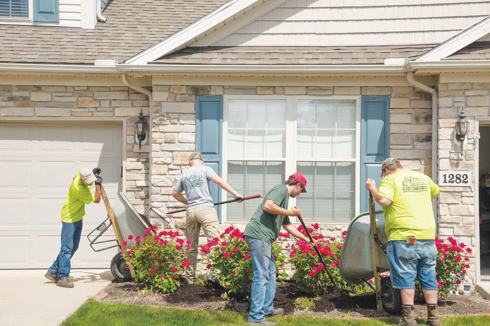 Custom residential landscaping for outdoor upgrades across Medina, OH - Peters Professional Landscaping