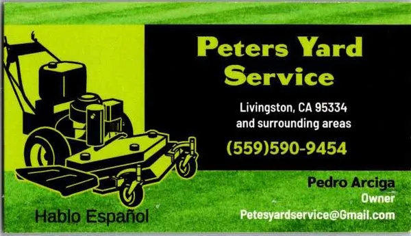 Peters Yard Service
