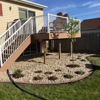Custom outdoor landscaping near you across West Fargo, ND - Peterson Services. LLC
