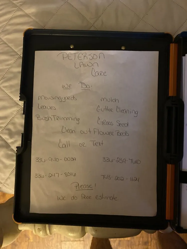 Affordable landscape design in Lexington, NC - Peterson’s Lawn Care