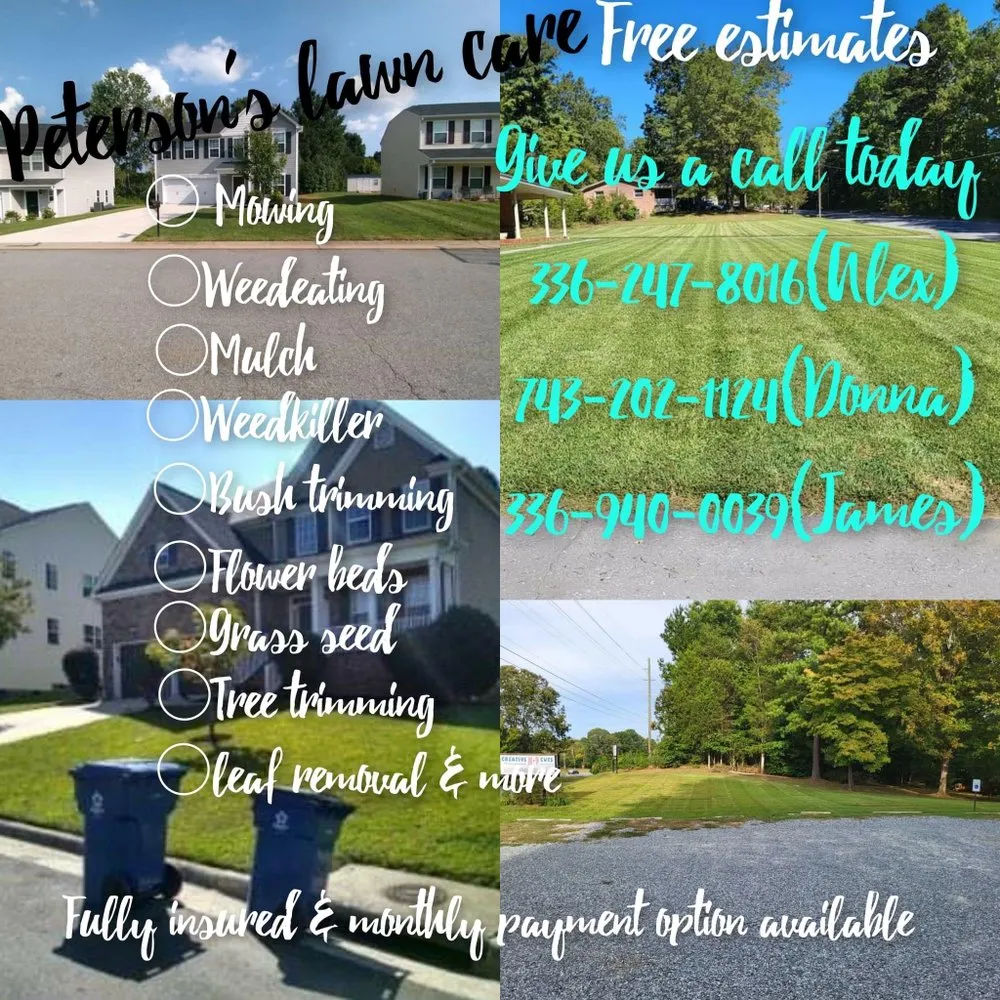 Local yard maintenance for year-round maintenance in Lexington, NC by Peterson’s Lawn Care