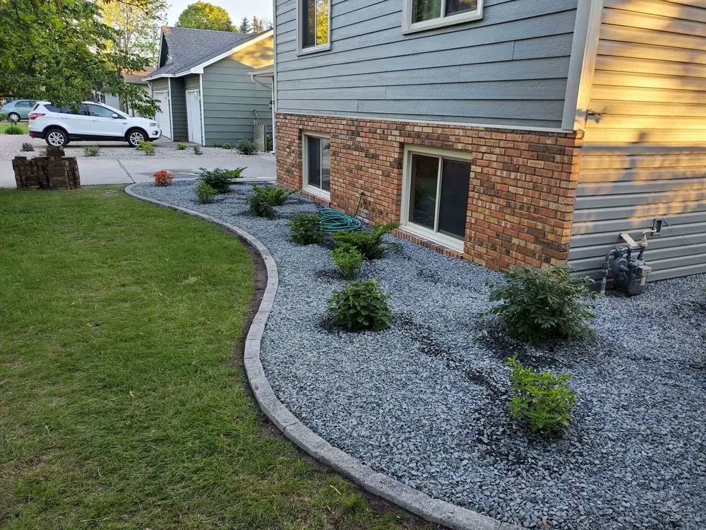 Professional landscape design for residential properties across Wyoming, MN - Peterson's Patios