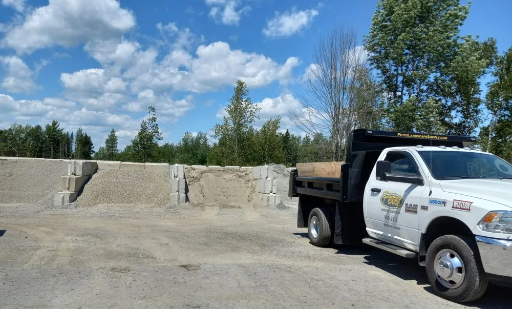 Custom yard cleanup service for beautiful yards across Bangor, ME - Pete's Landscape & Supply