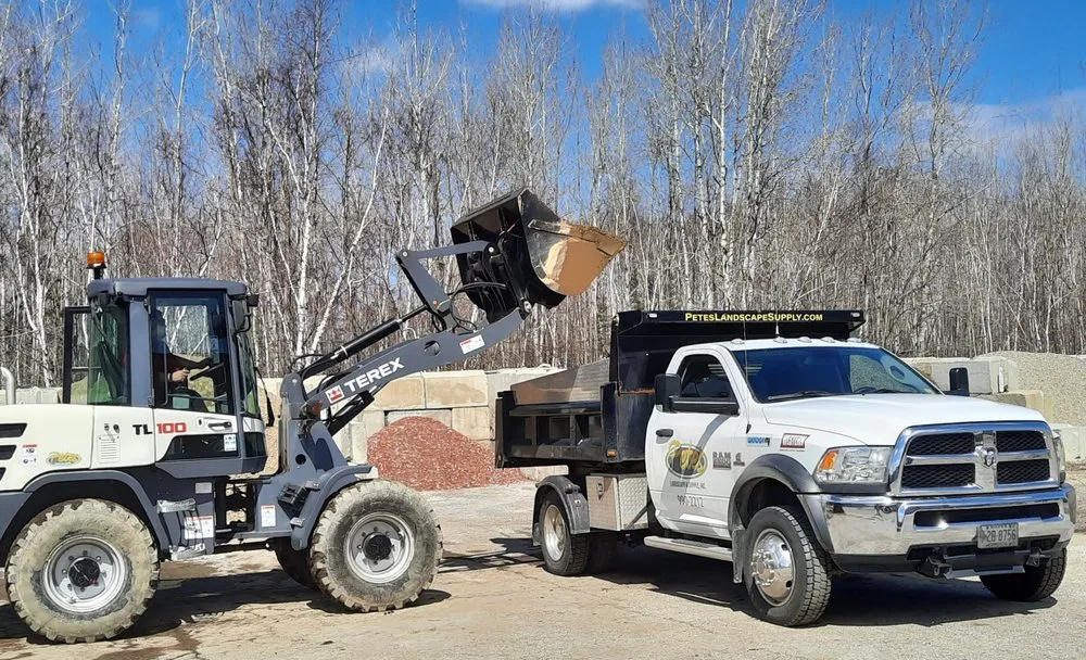 Professional landscape installation for year-round maintenance in Bangor, ME by Pete's Landscape & Supply