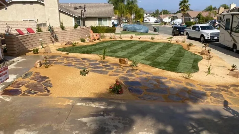 Top-rated lawn mowing service in Fresno, CA - Petes Landscape Construction