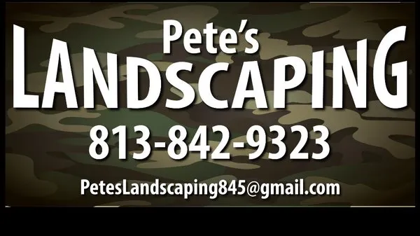 Pete's Landscaping Logo