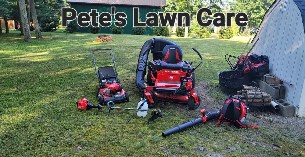Local landscaping services near you in Au Gres, MI by Pete's Lawn Care