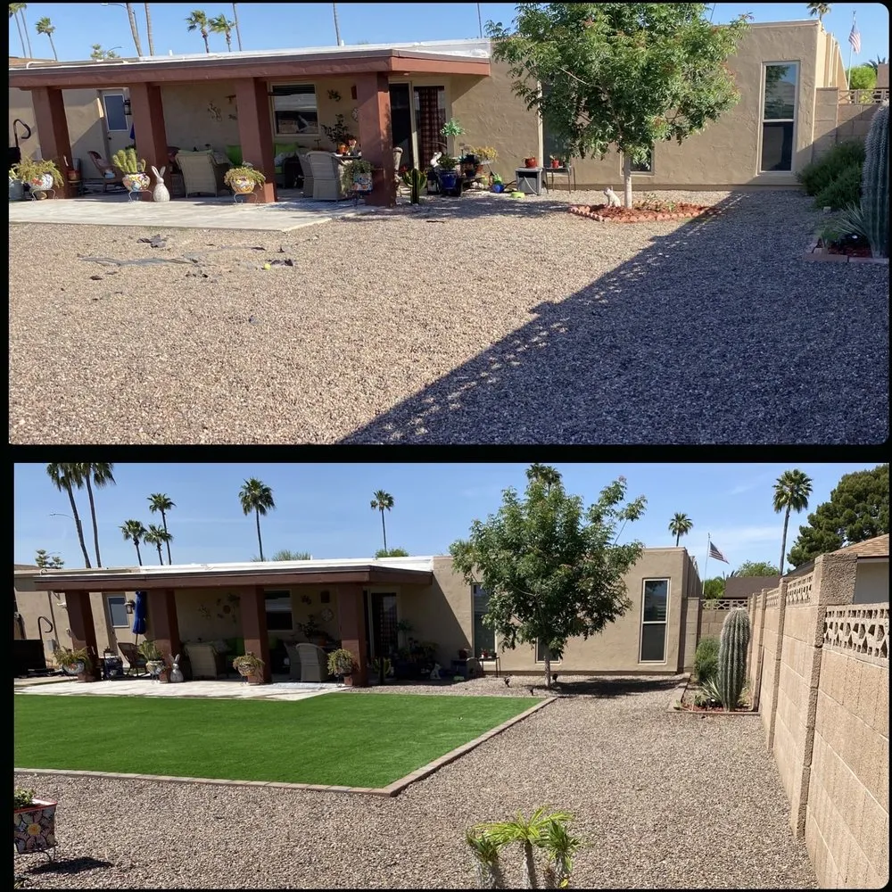 Local yard maintenance in Surprise, AZ by Pete's Lawn care