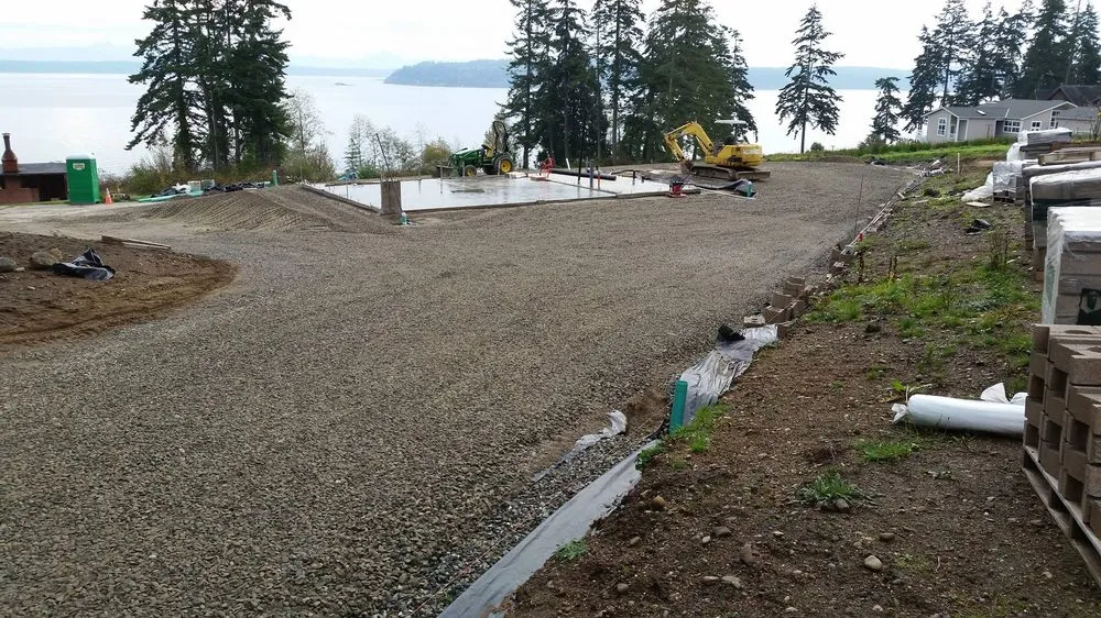 Reliable yard maintenance with custom design in Greenbank, WA by Petry Custom Land Prep