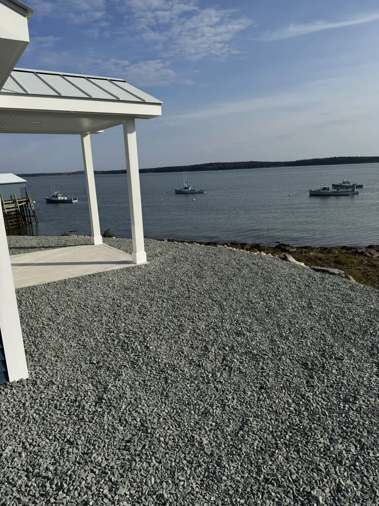 Custom residential landscaping in Hancock, ME - Pettengill Properties