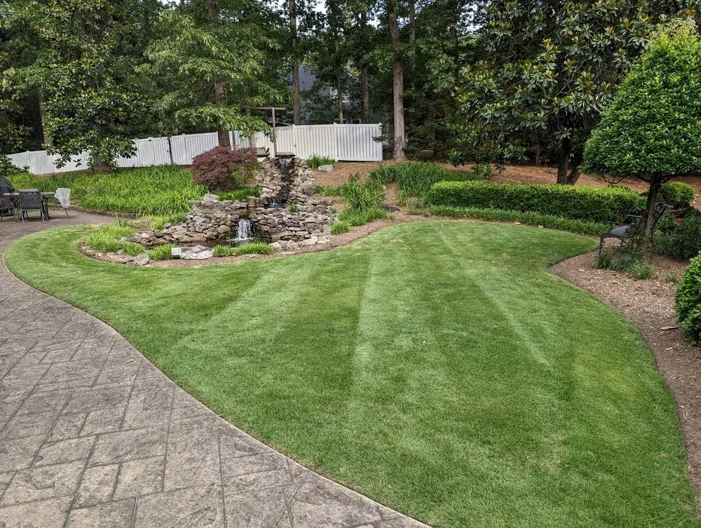 Affordable yard cleanup service in Crandall, GA by Petty Landscape Design