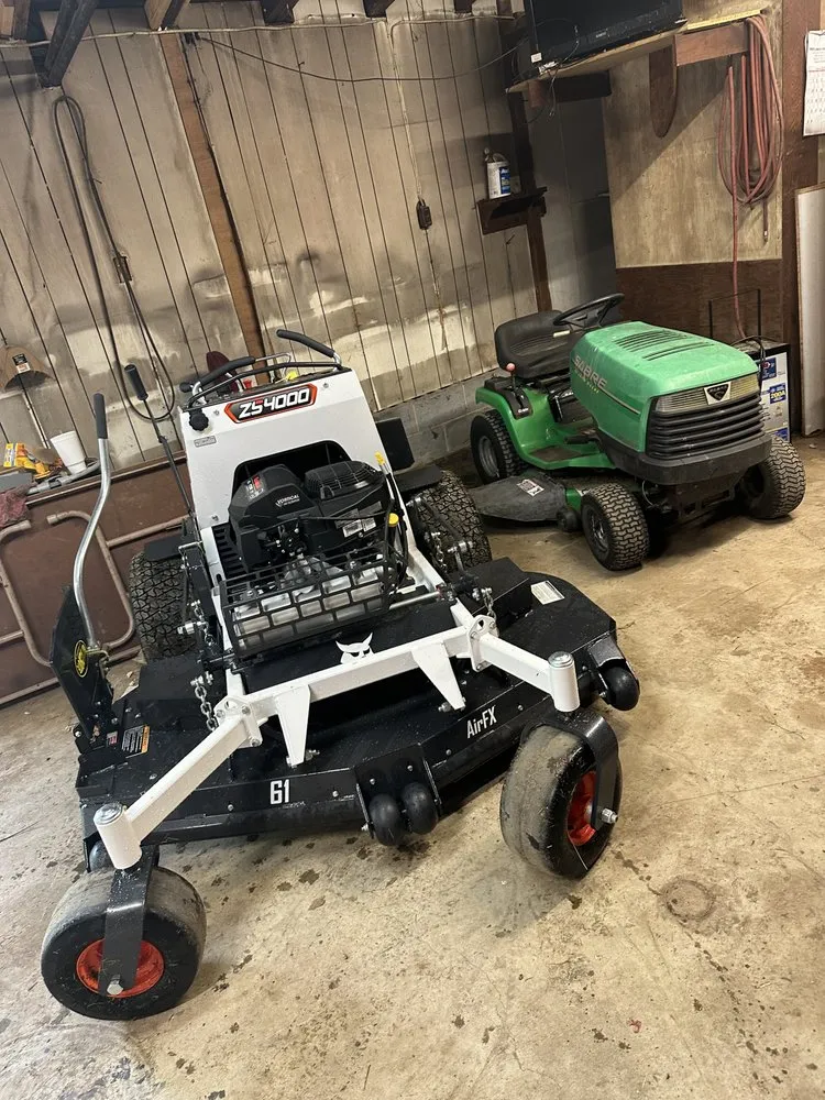 Custom lawn mowing service in Thomasville, NC by Petty Landscaping