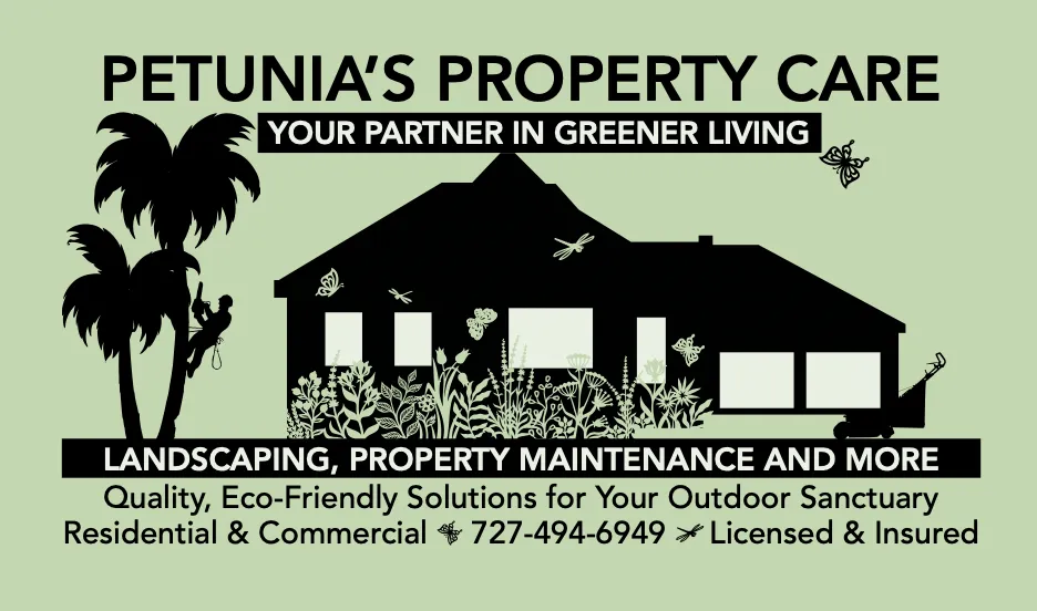 Expert landscape design in Port Richey, FL by Petunias Property Care